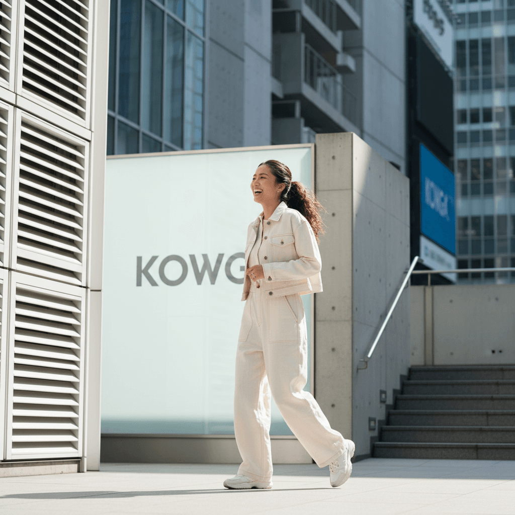 KOWGA womenswear in contemporary setting