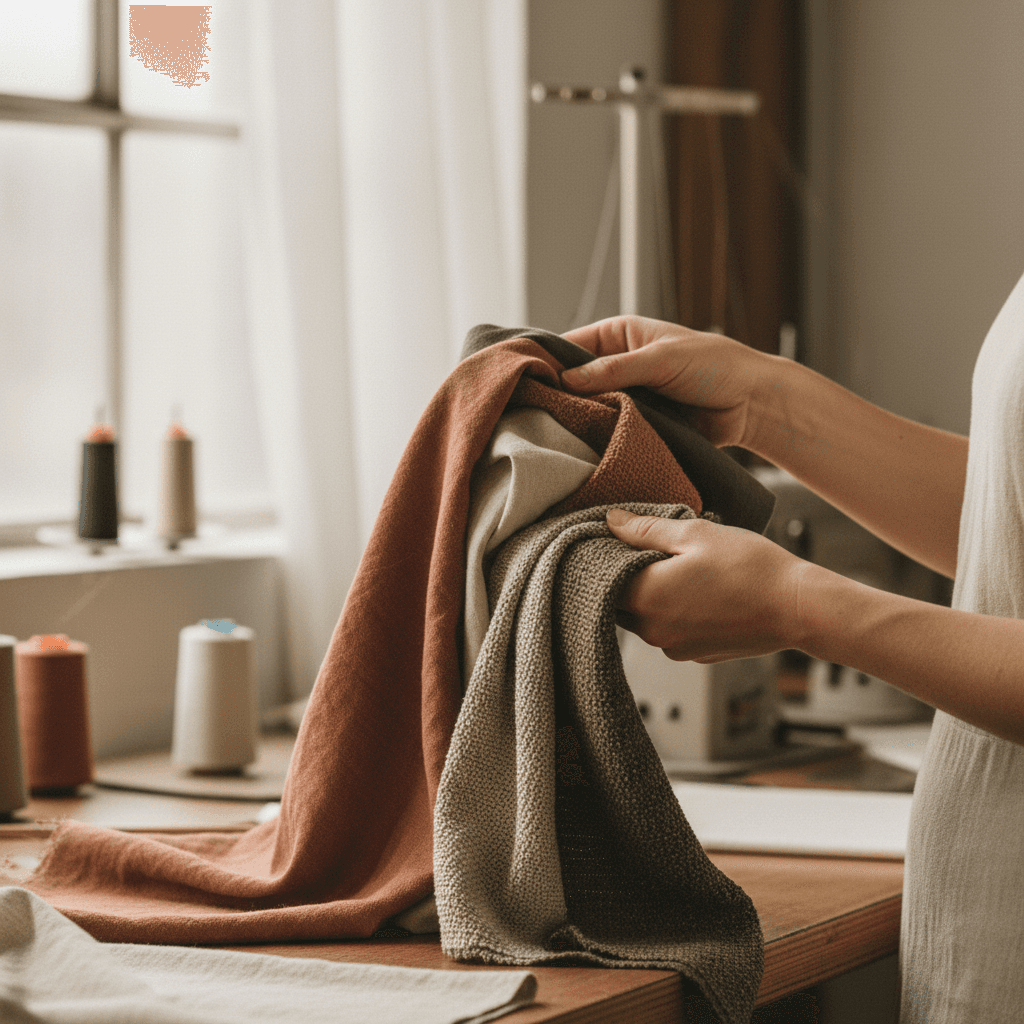 KOWGA fabric selection and pattern development